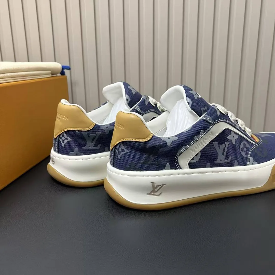 1AJCWD L.V Tilted Sneaker Monogram Canvas