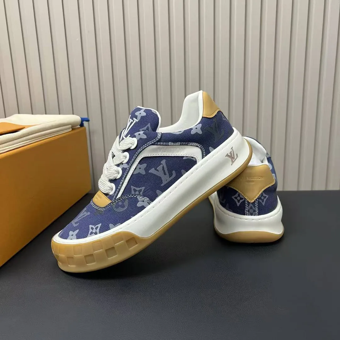 1AJCWD L.V Tilted Sneaker Monogram Canvas