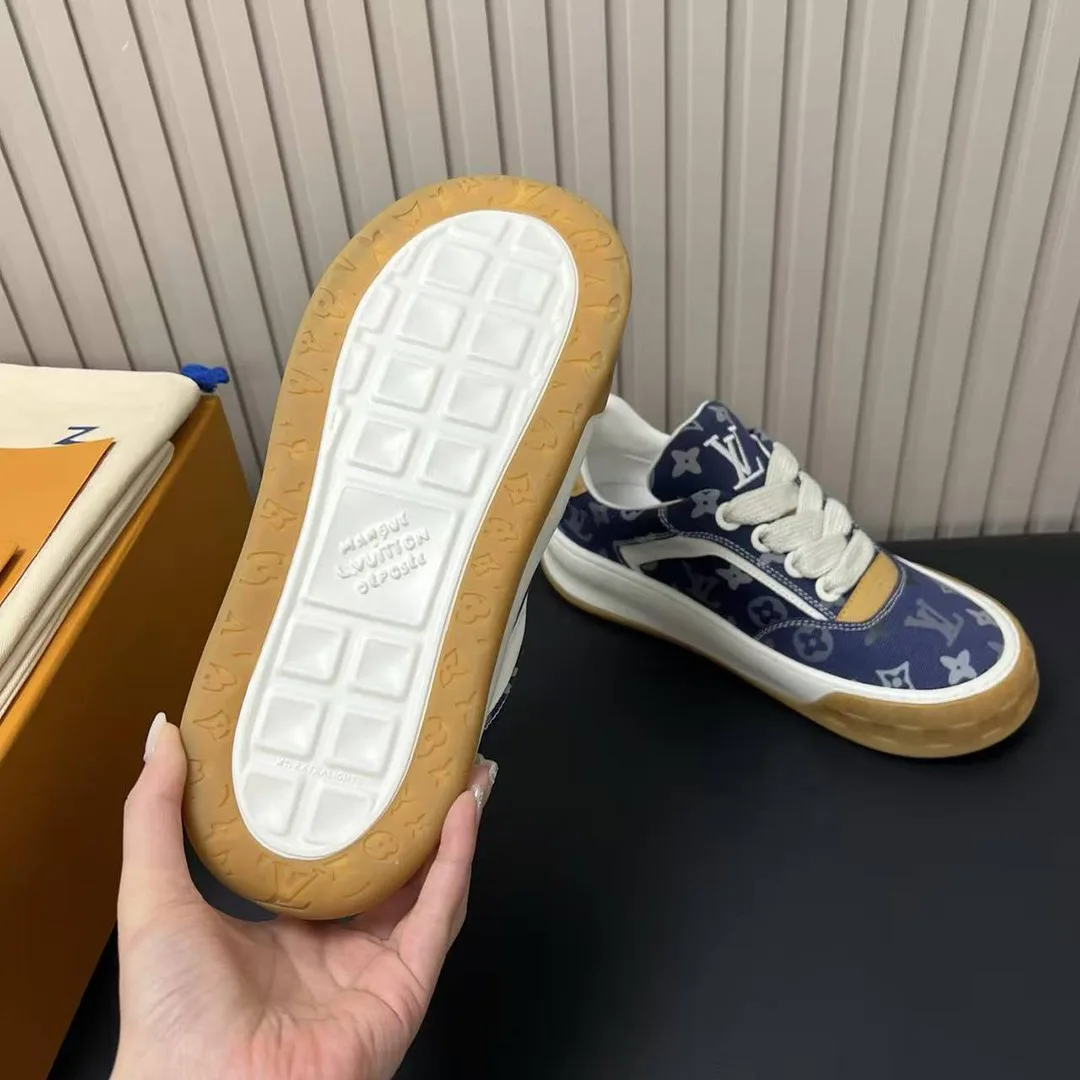 1AJCWD L.V Tilted Sneaker Monogram Canvas