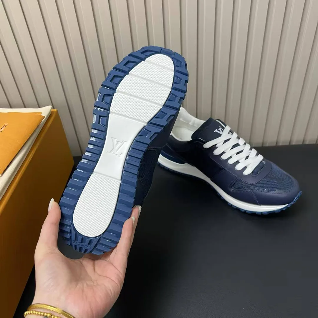 1AJAOX Run Away Sneaker Monogram Jacquard
