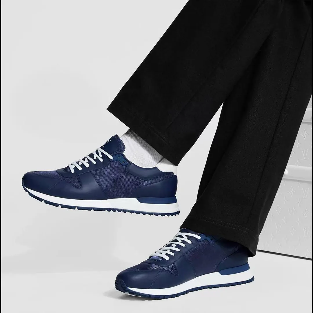 1AJAOX Run Away Sneaker Monogram Jacquard