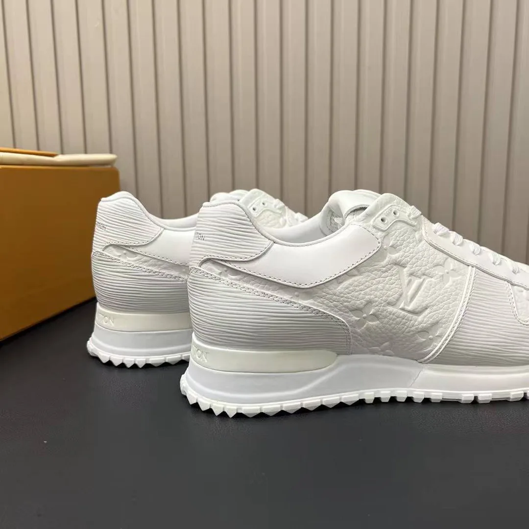 1AD5WJ Run Away Sneaker Monogram-embossed Grained Calf Leather Epi Calf Leather