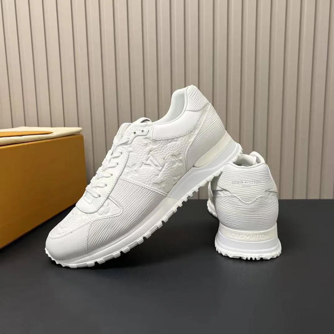1AD5WJ Run Away Sneaker Monogram-embossed Grained Calf Leather Epi Calf Leather