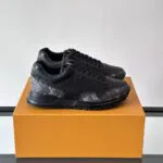 1ADG6D Run Away Sneaker Monogram Grained Calf Leather - 1AILES 1 1ADG6D Run Away Sneaker Monogram Grained Calf Leather