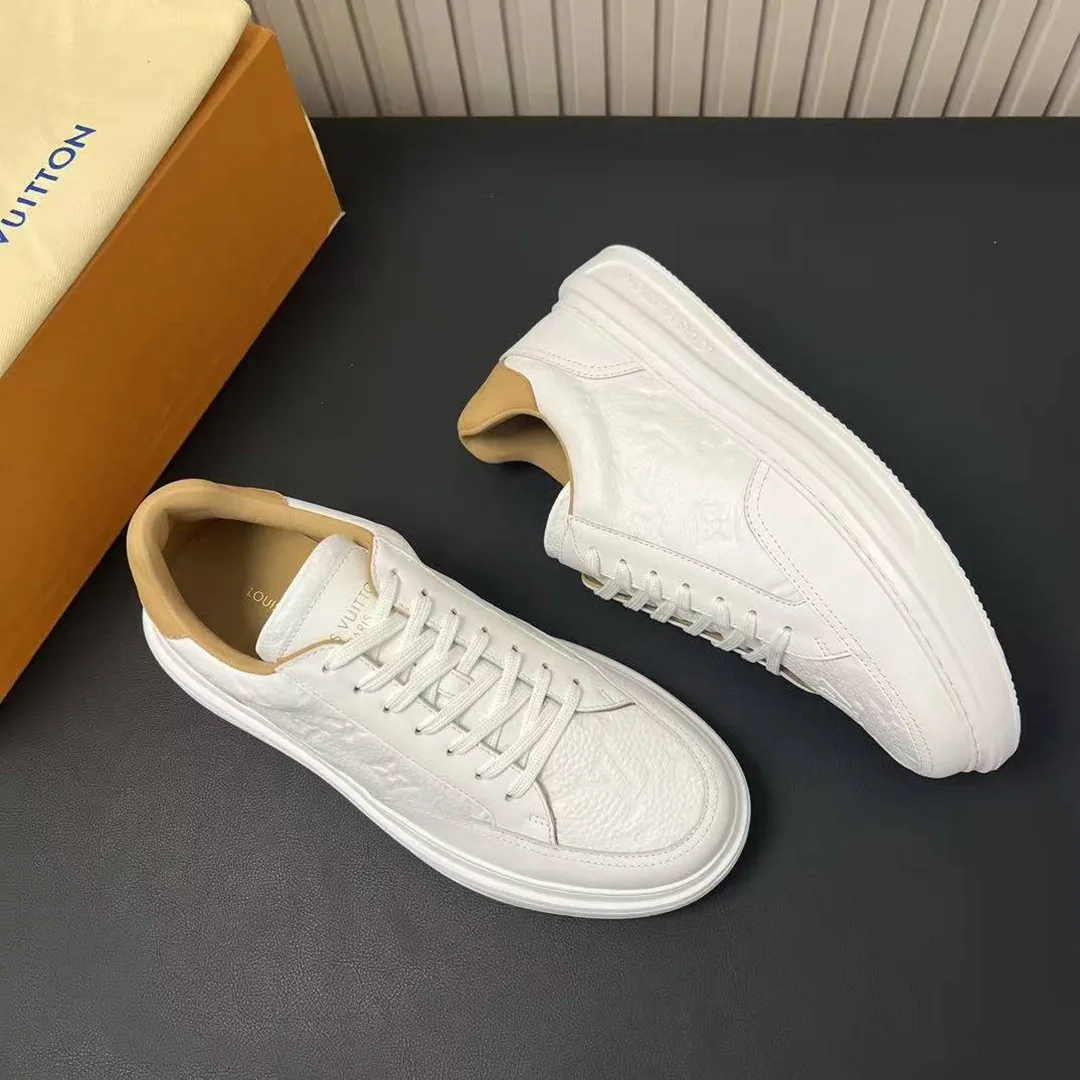 1A8V3L Beverly Hills Sneaker Monogram-embossed Grained Calf Leather