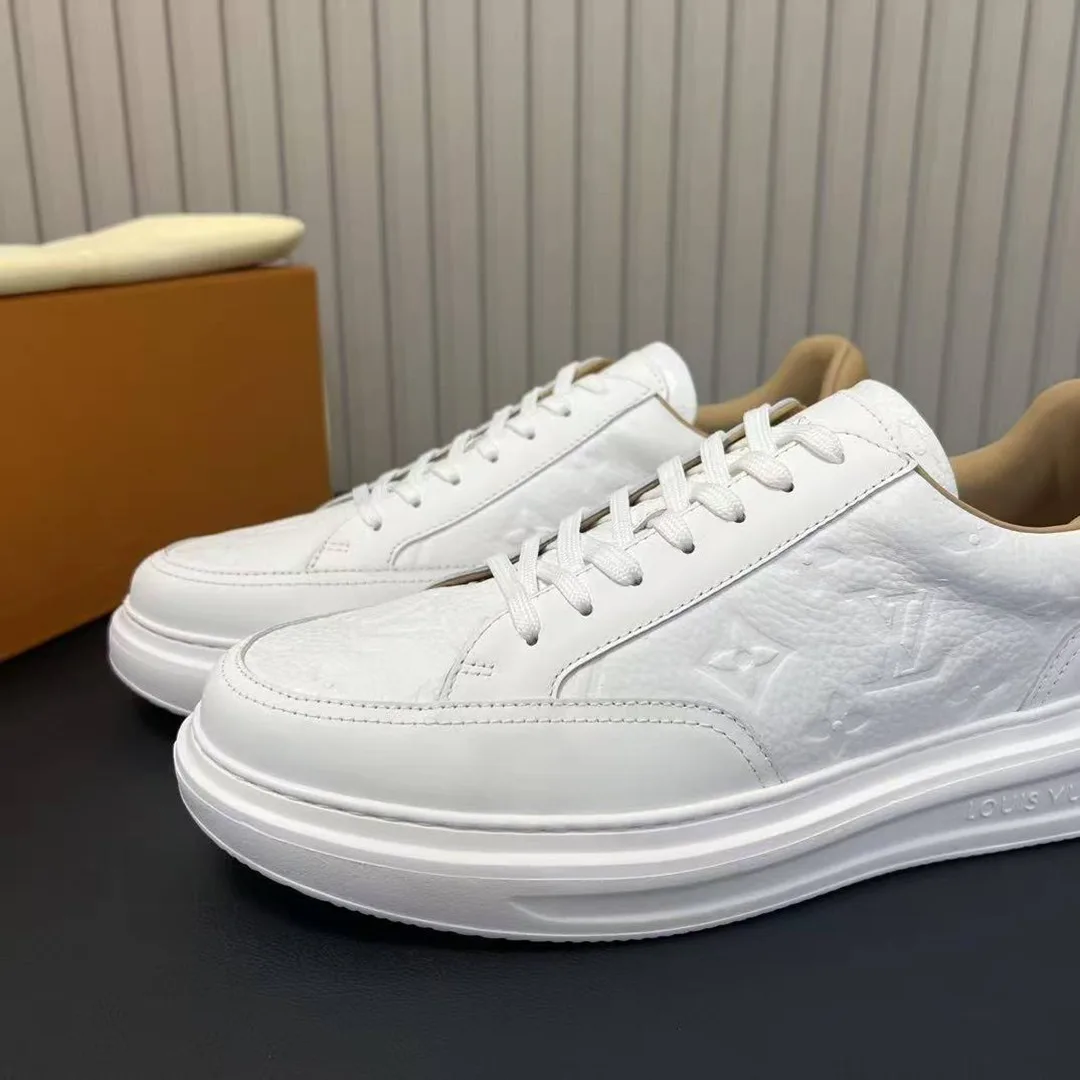 1A8V3L Beverly Hills Sneaker Monogram-embossed Grained Calf Leather