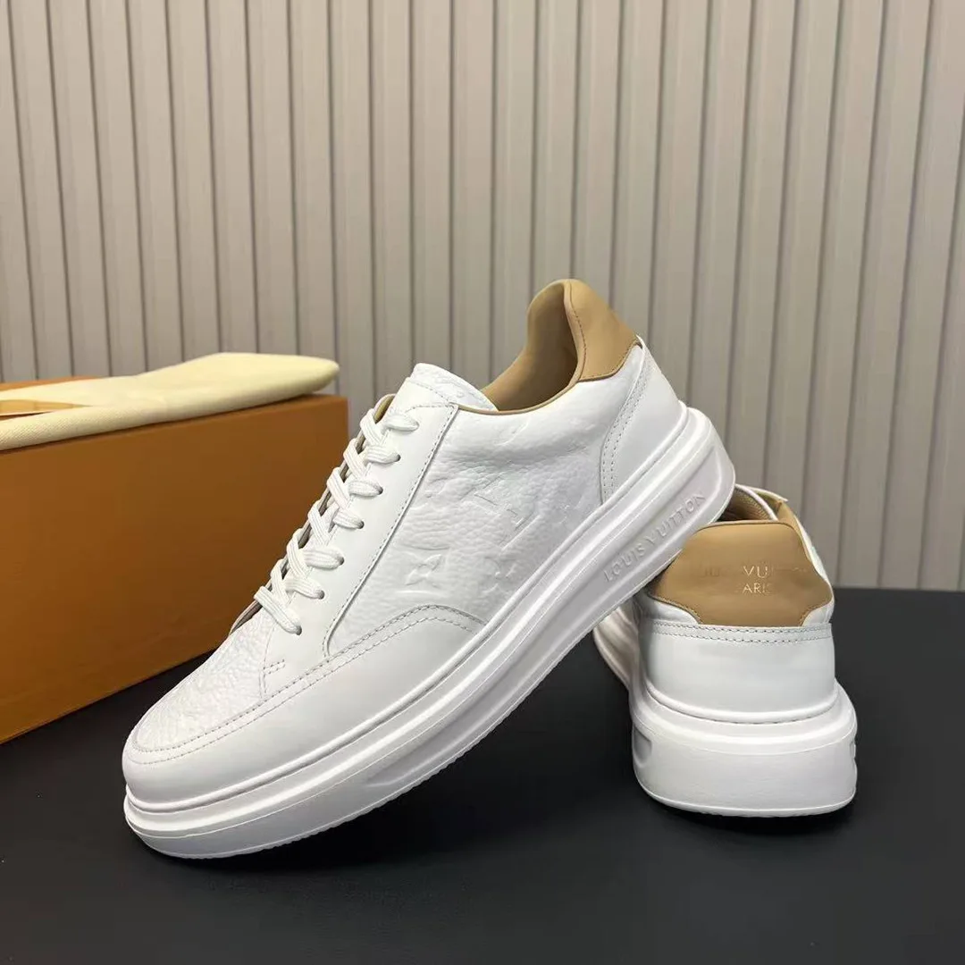 1A8V3L Beverly Hills Sneaker Monogram-embossed Grained Calf Leather