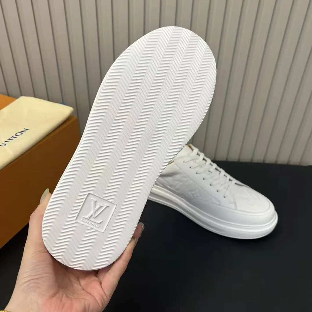 1A8V3L Beverly Hills Sneaker Monogram-embossed Grained Calf Leather