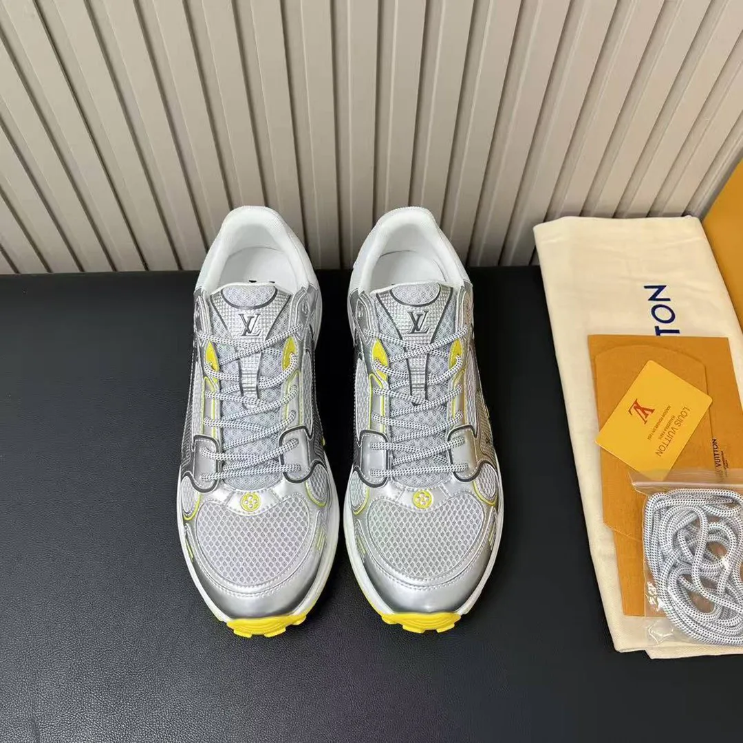 1AHOVW L.V Olympia Sneaker Mix of Materials