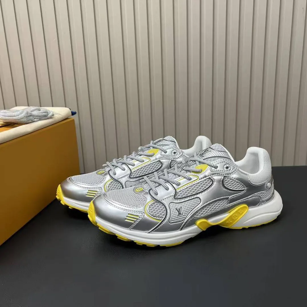 1AHOVW L.V Olympia Sneaker Mix of Materials