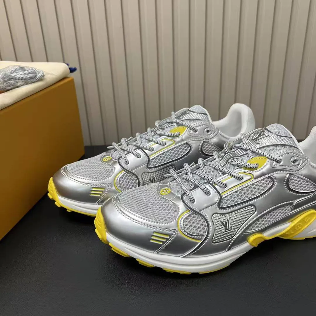 1AHOVW L.V Olympia Sneaker Mix of Materials