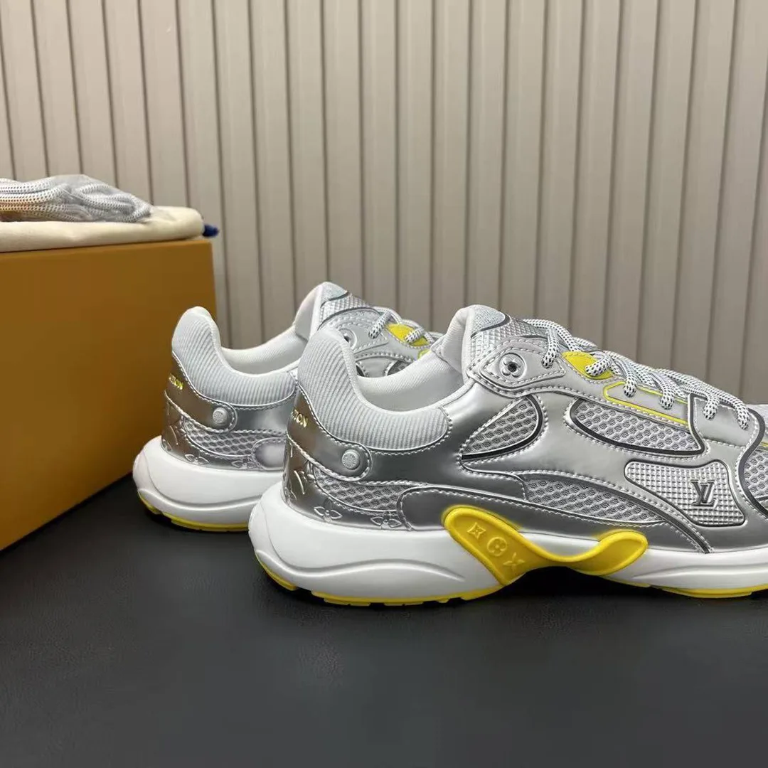 1AHOVW L.V Olympia Sneaker Mix of Materials
