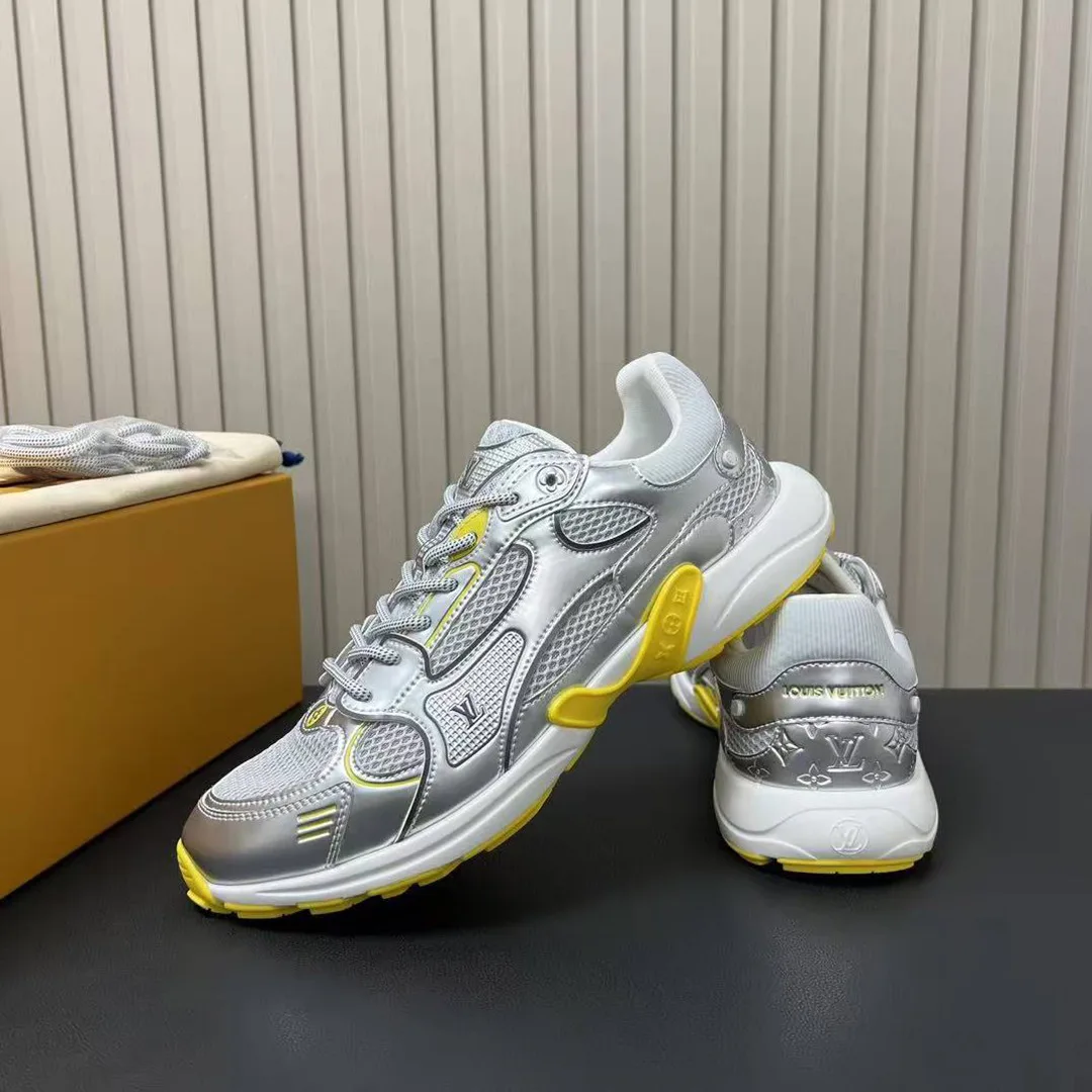 1AHOVW L.V Olympia Sneaker Mix of Materials