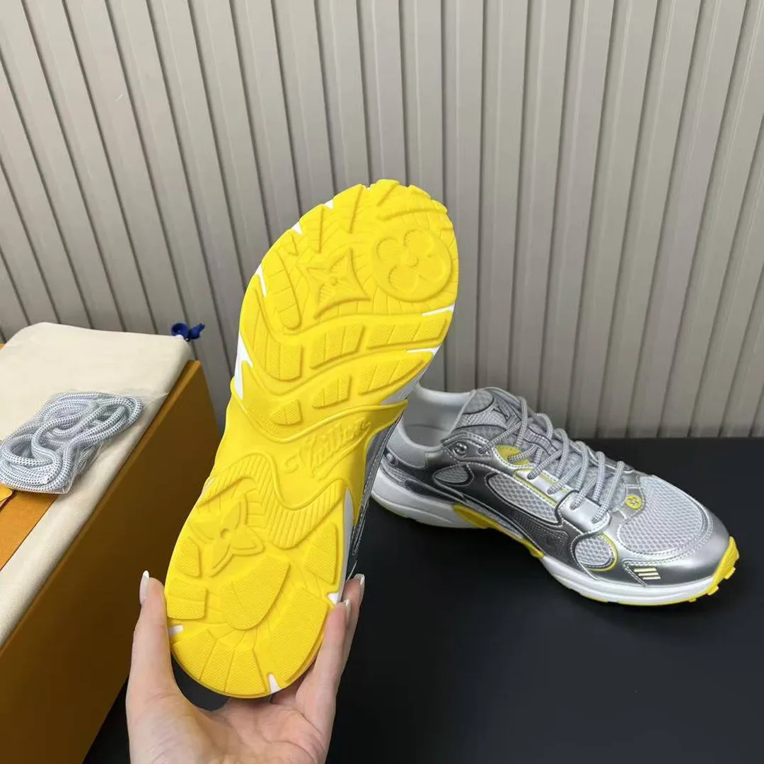 1AHOVW L.V Olympia Sneaker Mix of Materials