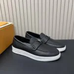 1AGSJ8 L.V Resort Loafer Grained Calf Leather - 1AIYOQ 2 1AGSJ8 L.V Resort Loafer Grained Calf Leather