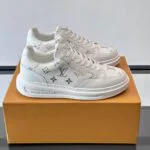 1AJQE8 Beverly Hills Sneaker Monogram Grained Calf Leather Plain Calf Leather - 1A8V43 1 1AJQE8 Beverly Hills Sneaker Monogram Grained Calf Leather Plain Calf Leather