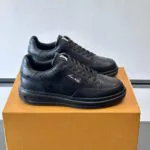 1AJQEQ Beverly Hills Sneaker Monogram Grained Calf Leather Plain Calf Leather - 1AJQE8 1 1AJQEQ Beverly Hills Sneaker Monogram Grained Calf Leather Plain Calf Leather