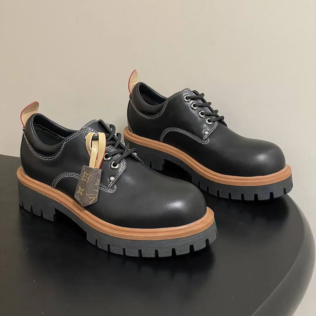 1AIWZ1 Remix Derby Plain Calf Leather
