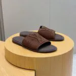 1AIZTV L.V Portofino Mule Suede Calf Leather - 1A9FKS 1 1AIZTV L.V Portofino Mule Suede Calf Leather