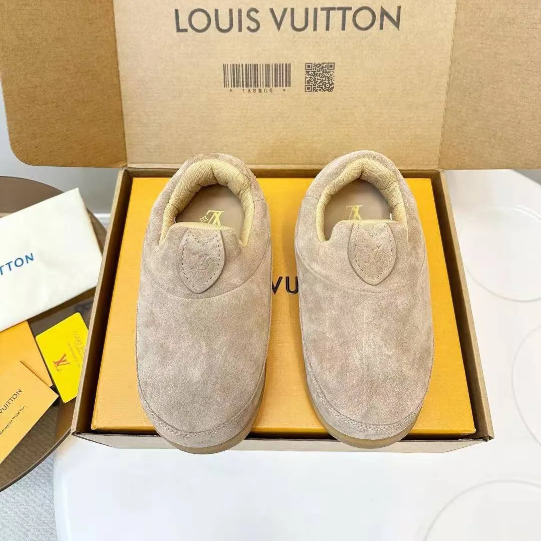 1AIJD5 L.V Yeti Slip On Suede Calf Leather