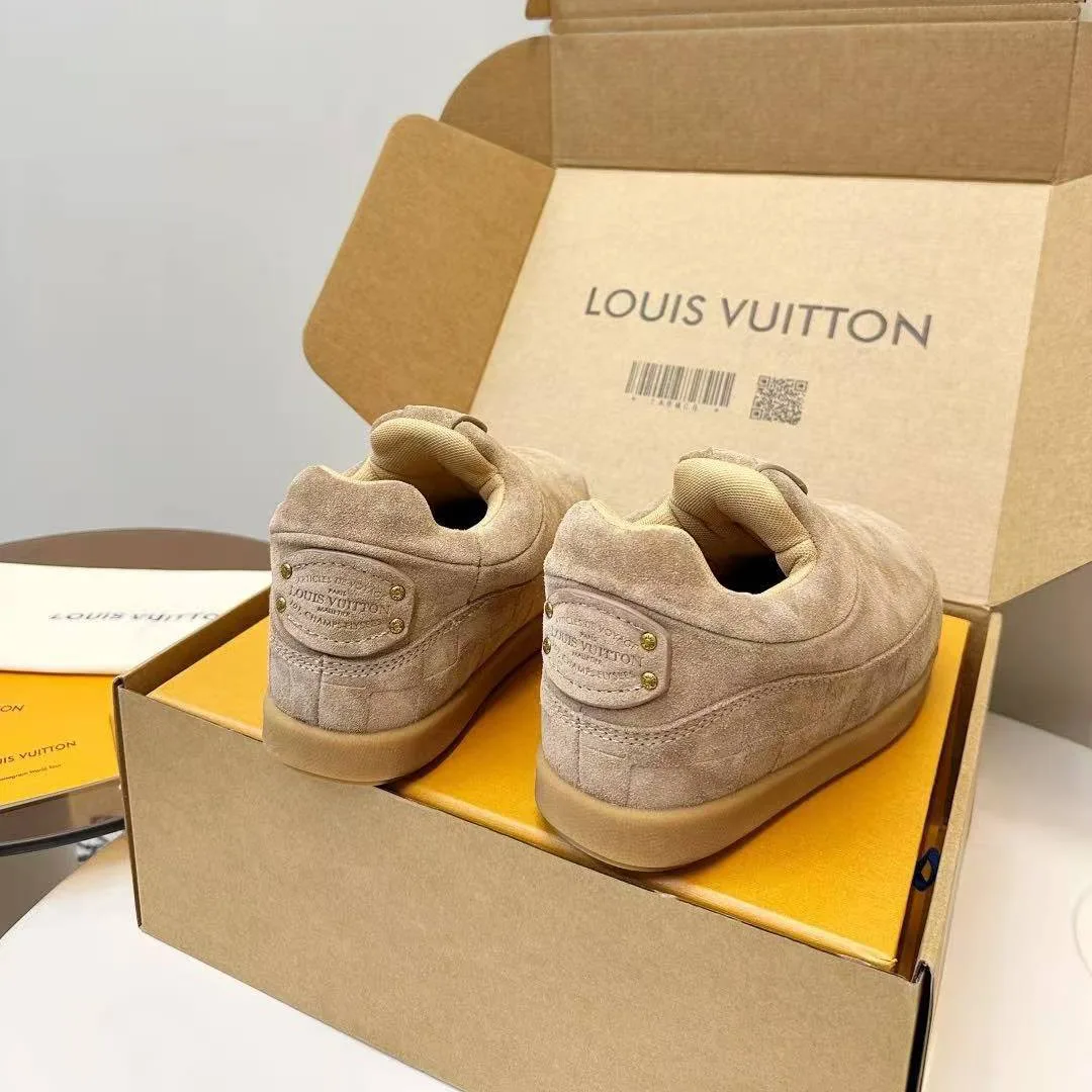 1AIJD5 L.V Yeti Slip On Suede Calf Leather