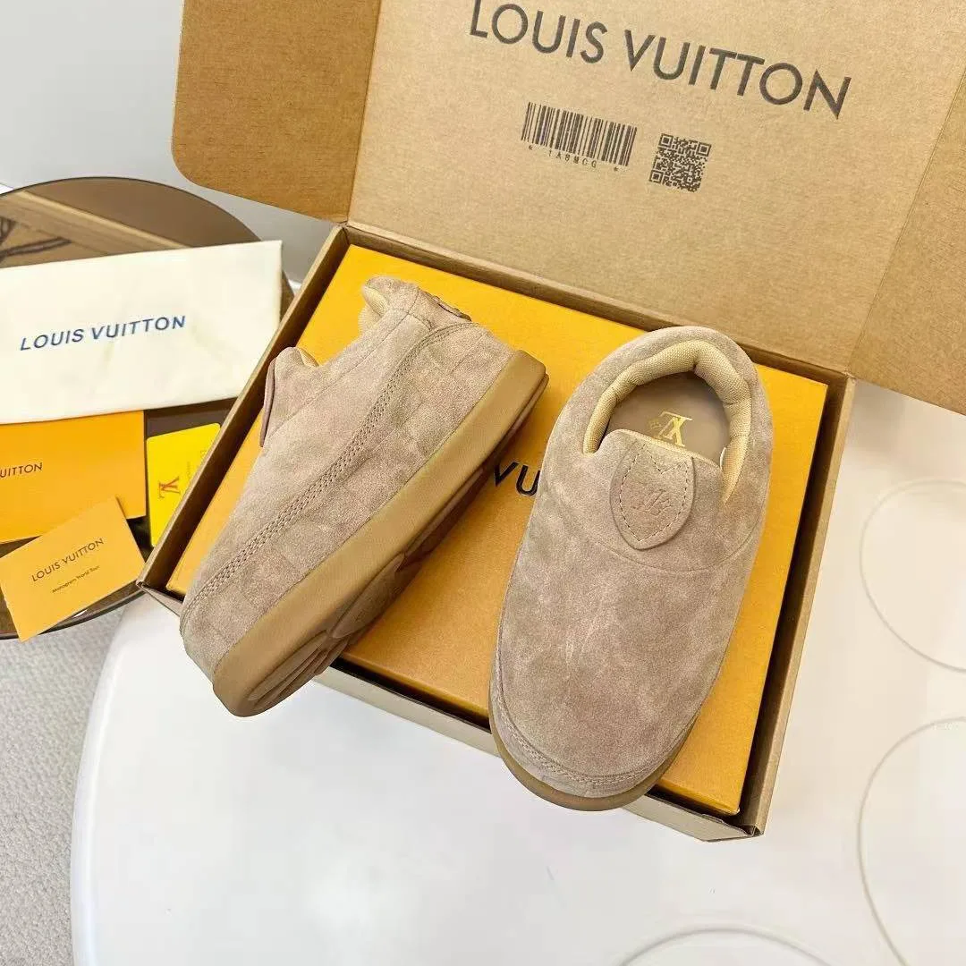 1AIJD5 L.V Yeti Slip On Suede Calf Leather