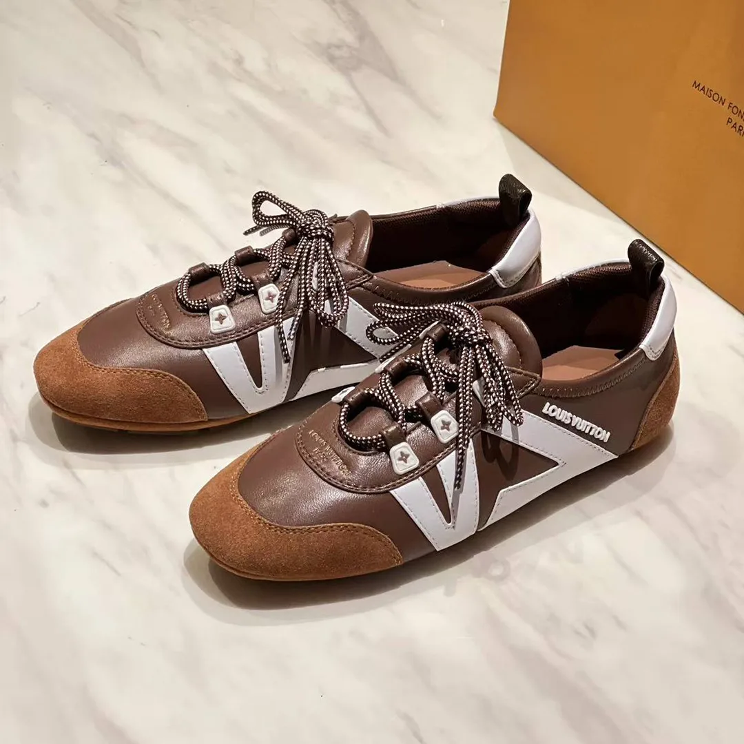 1AIVM3 L.V Sneakerina Nylon Mix of Materials