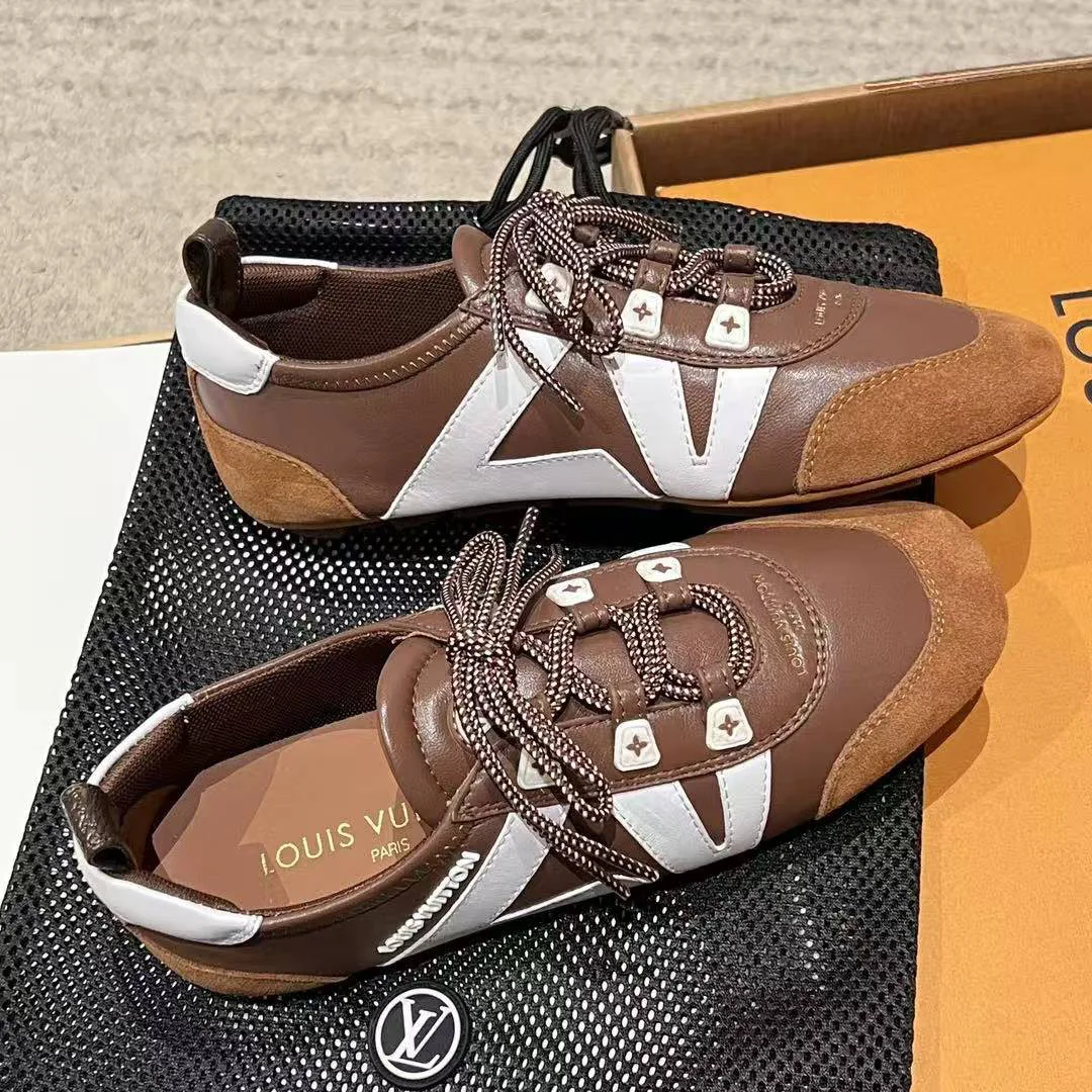 1AIVM3 L.V Sneakerina Nylon Mix of Materials