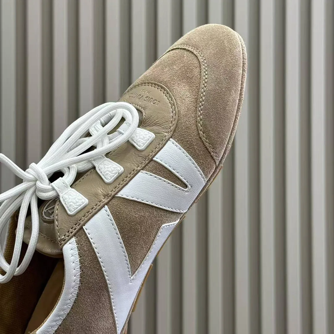 1AHNFA L.V Sneakerina Suede Calf Leather