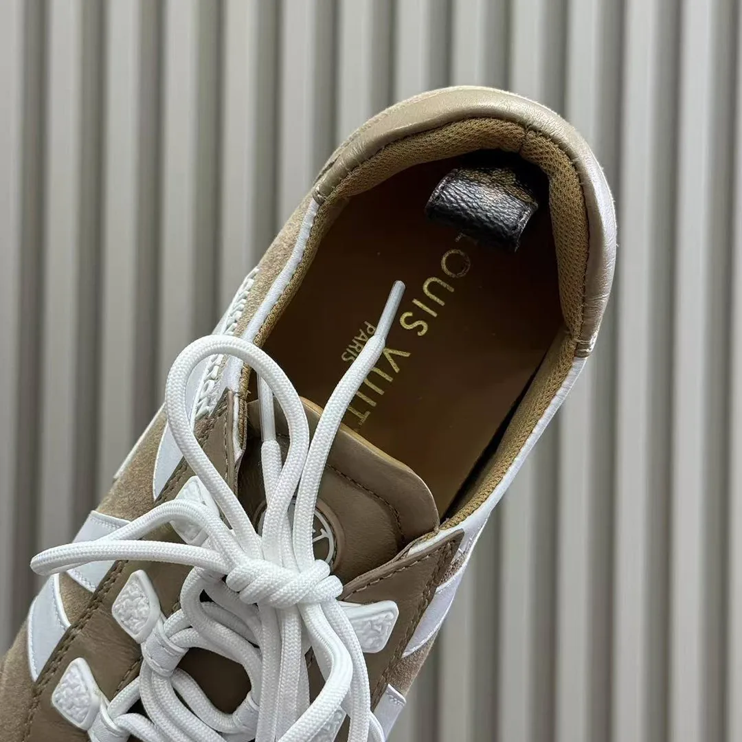 1AHNFA L.V Sneakerina Suede Calf Leather