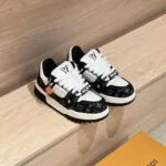 1AGZBL L.V Trainer Maxi Sneaker Monogram Denim - 1AHWQ7 1 1AGZBL L.V Trainer Maxi Sneaker Monogram Denim