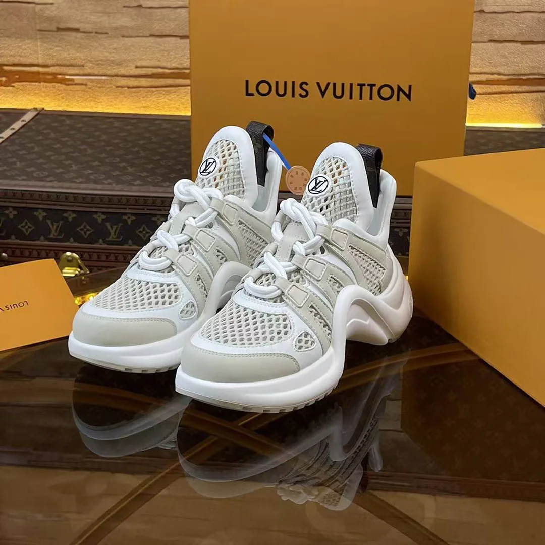 1AD2MB L.V Archlight Sneaker Perforated Calf Leather