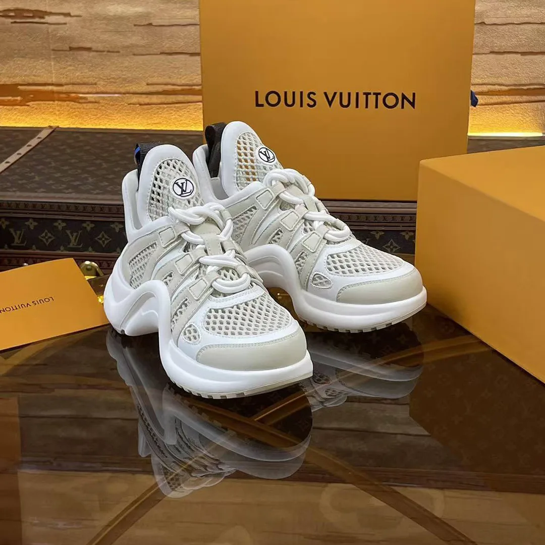 1AD2MB L.V Archlight Sneaker Perforated Calf Leather