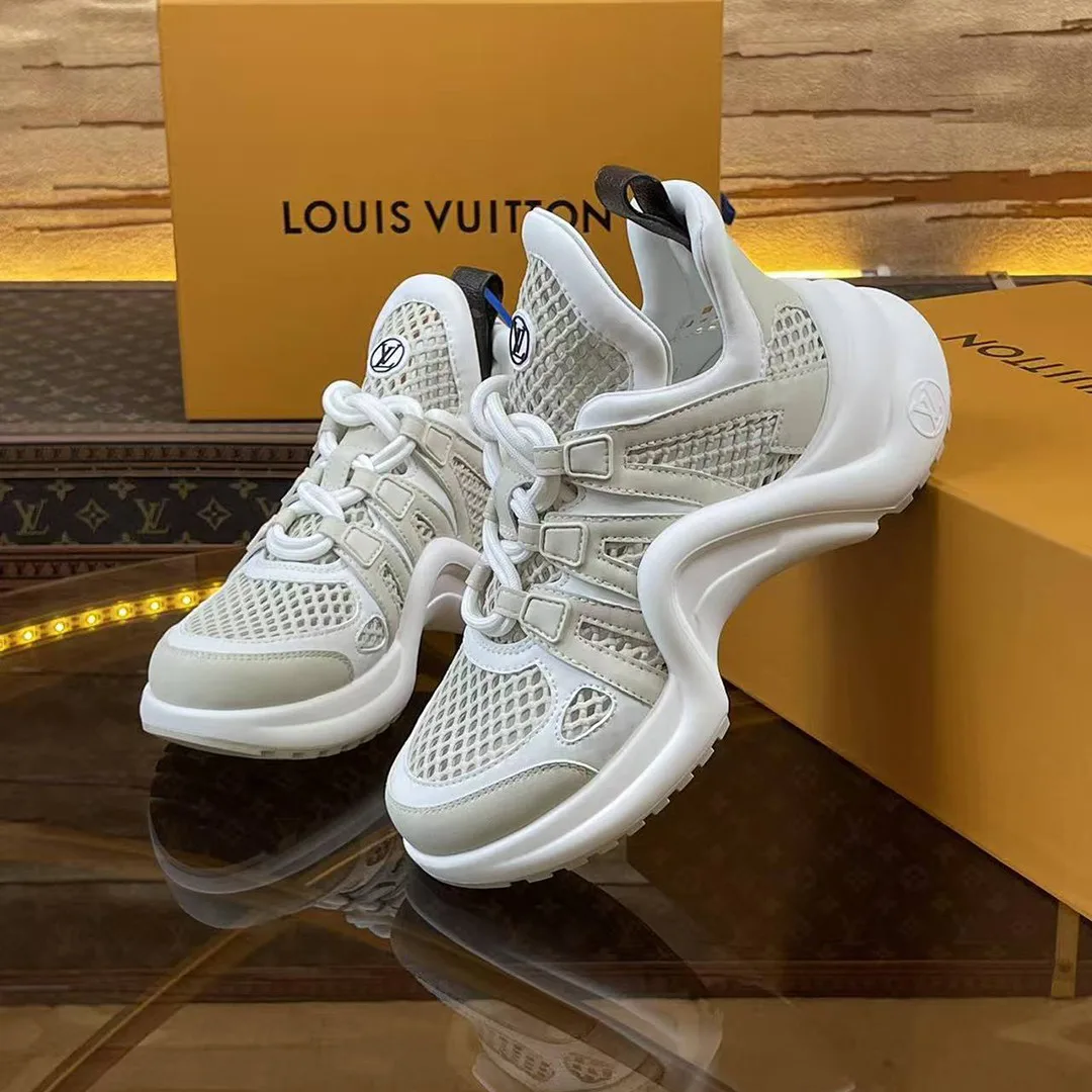 1AD2MB L.V Archlight Sneaker Perforated Calf Leather