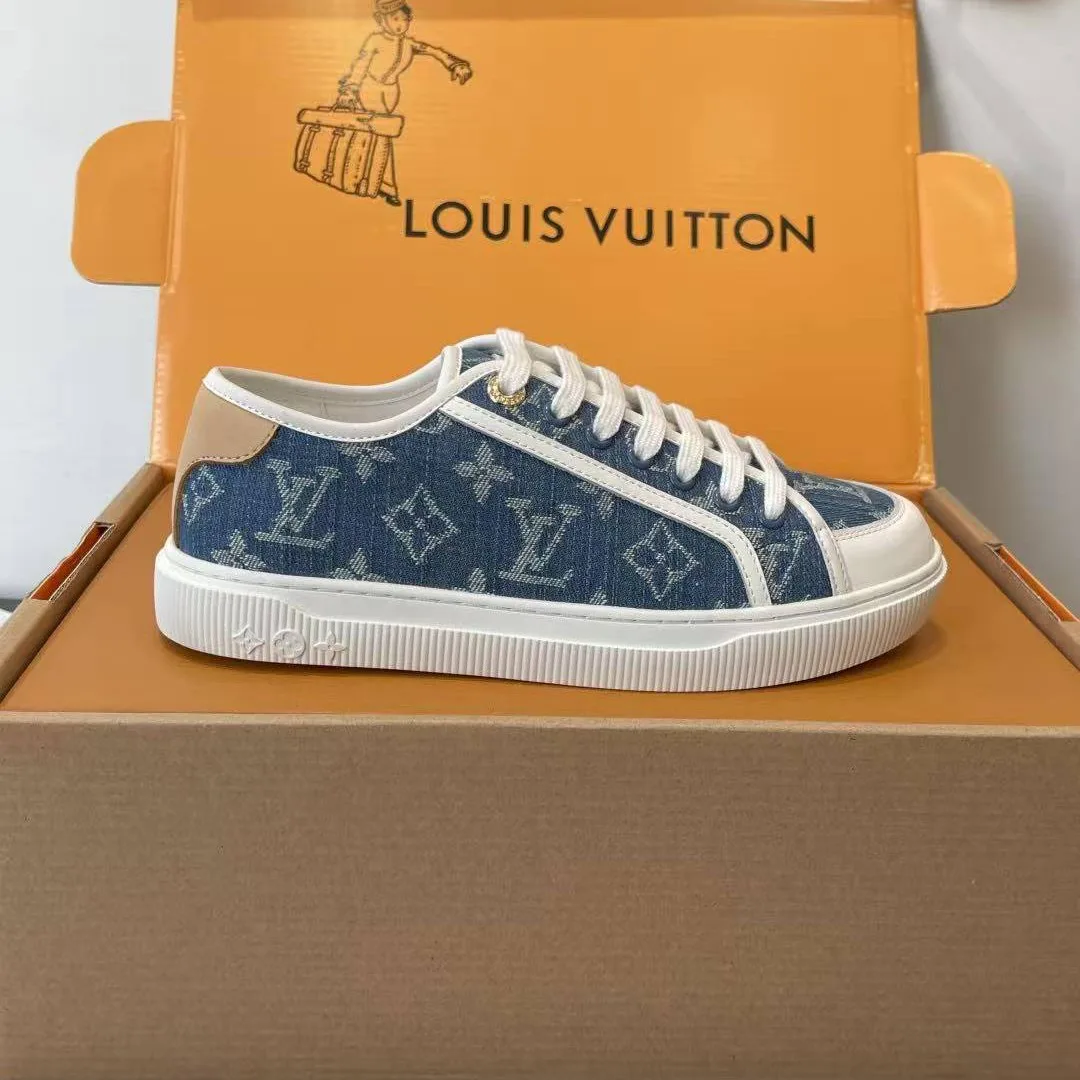 1AGYGB L.V Lagoon Sneaker Monogram Denim