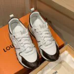 1A4XNQ Run Away Sneaker Calf Leather and Patent Monogram Canvas - 1A3CVX 1 1A4XNQ Run Away Sneaker Calf Leather and Patent Monogram Canvas