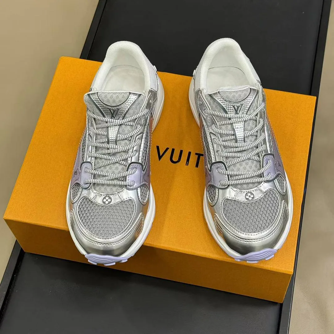 1AHOM6 L.V Olympia Sneaker Mix of Materials