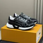 1AHOF5 L.V Olympia Sneaker Mix of Materials - 1AHOEP 2 1AHOF5 L.V Olympia Sneaker Mix of Materials