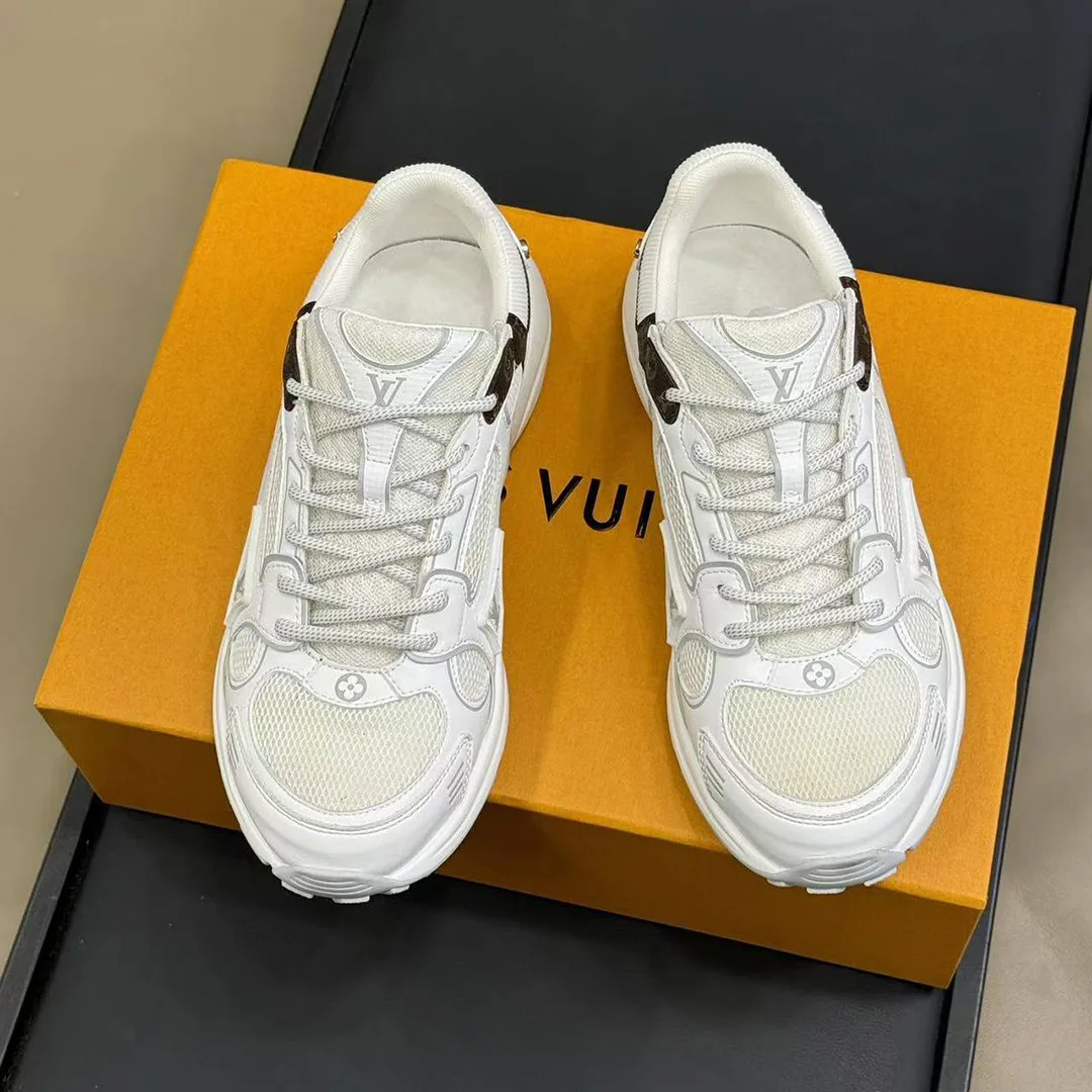 1AHOEP L.V Olympia Sneaker Mix of Materials