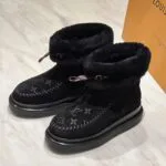 1AIUEH Cortina Ankle Boot Monogram-debossed Suede Calf Leather - 1AIBSZ 2 1AIUEH Cortina Ankle Boot Monogram-debossed Suede Calf Leather