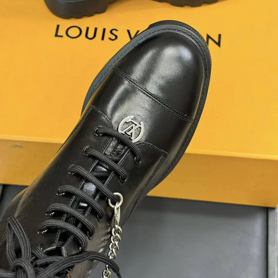 1AIBSZ District Ranger Ankle Boot Plain Calf Leather