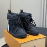 1AIVCZ L.V Cloud Lace-Up Ankle Boot Sneaker Nylon - 1AIVG3 2 1AIVCZ L.V Cloud Lace-Up Ankle Boot Sneaker Nylon