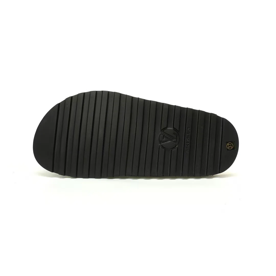 1AGVOO L.V Cosy Comfort Mule Monogram Denim