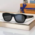 Z3024U Frog Round Square Sunglasses Black - Z1414W 1 Z3024U Frog Round Square Sunglasses Black