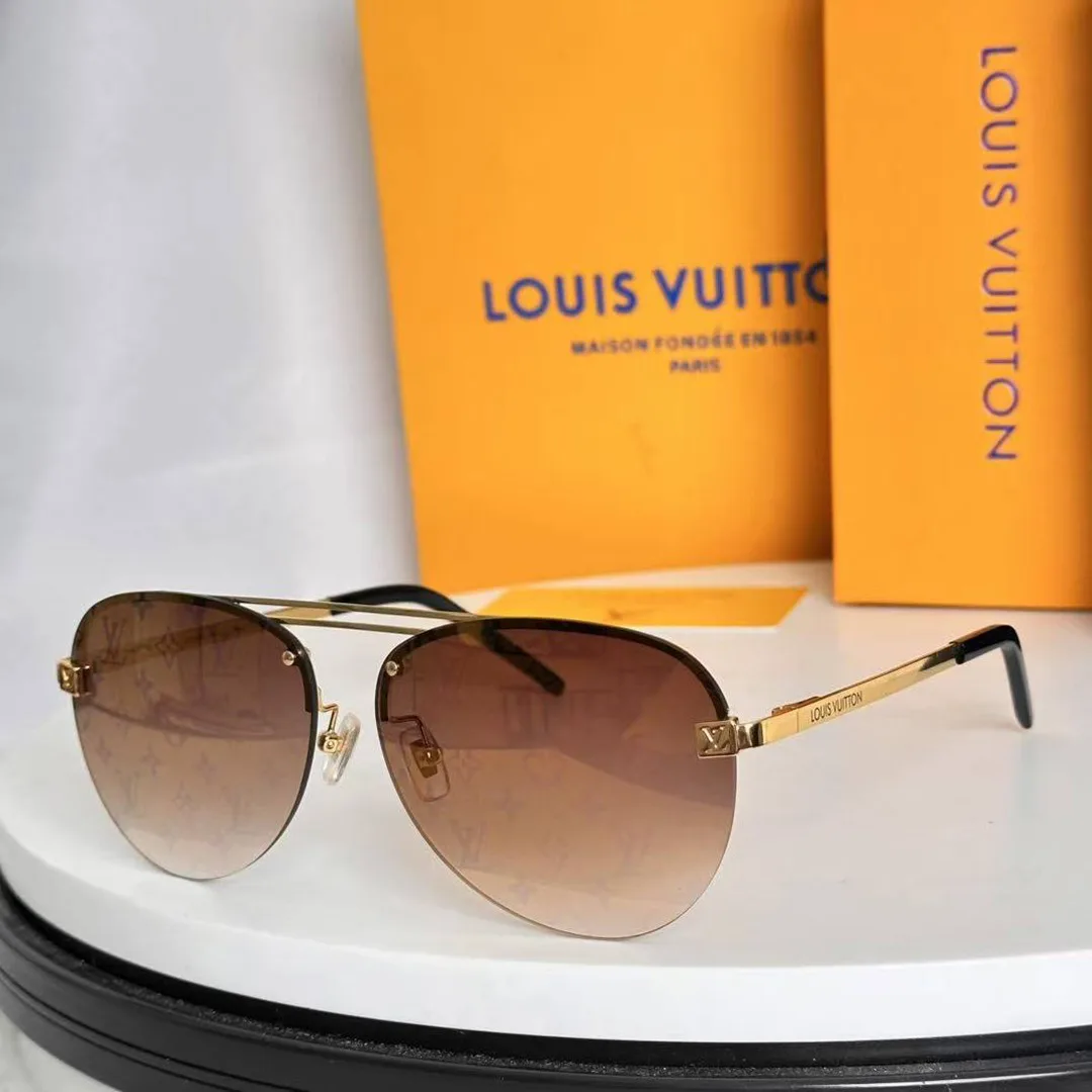 Z1020W Clockwise Sunglasses Brown Gradient Monogram Lenses