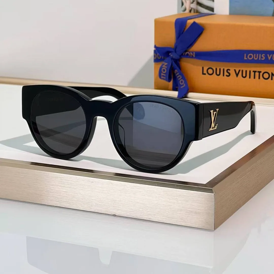 Z3067W Clash Round Sunglasses Black