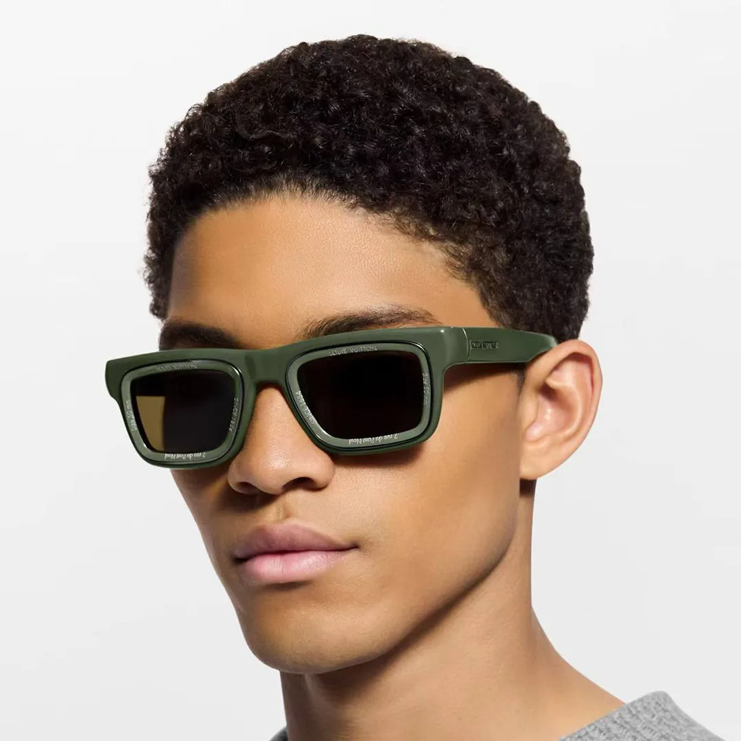 Z3145U Super Vision Square Sunglasses Khaki