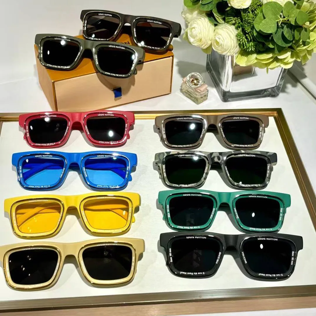 Z3145U Super Vision Square Sunglasses Khaki