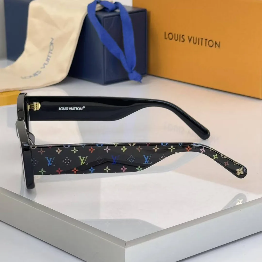 Z2709W L.V x TM Multigram Cat Eye Sunglasses Monogram Multicolor Pattern