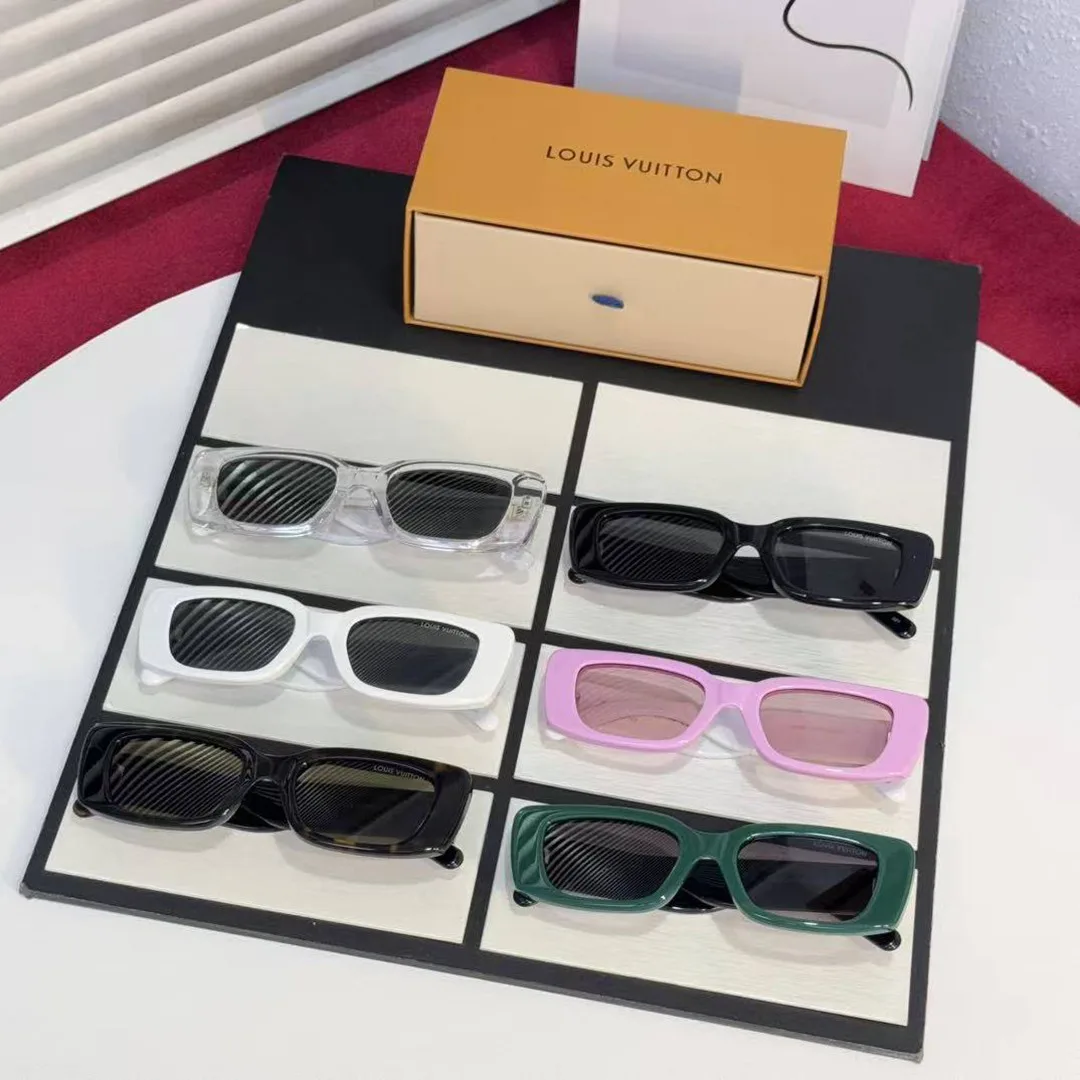 Z2711W L.V x TM Multigram Cat Eye Sunglasses Pink Lenses